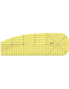 Règle de repassage à chaud pour ourlets 30 x 10 cm