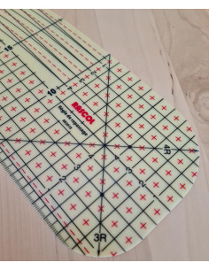 Règle de repassage à chaud pour ourlets 30 x 10 cm 2