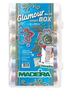 Valise de fils à broder SmartBox Glamour Madeira