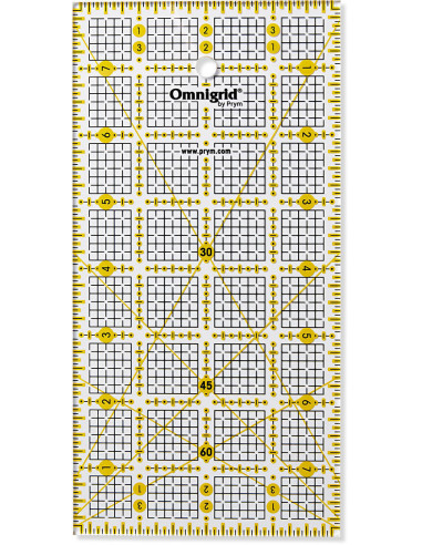 Règle patchwork Omnigrid 4 x 8 inch