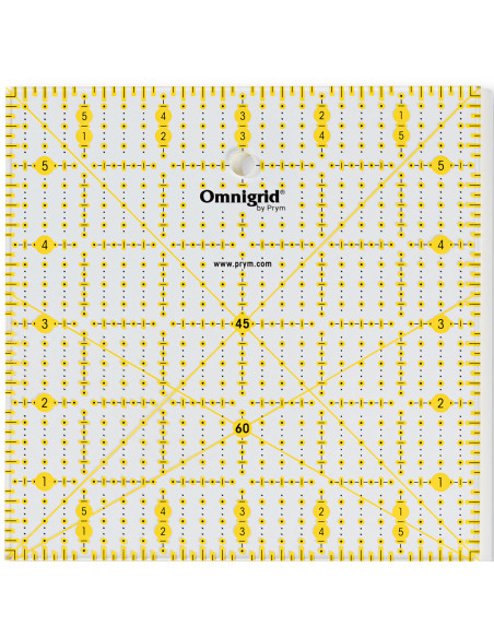 Règle patchwork Omnigrid 6 x 6 inch