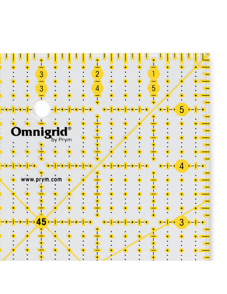 Règle patchwork Omnigrid 6 x 6 inch
