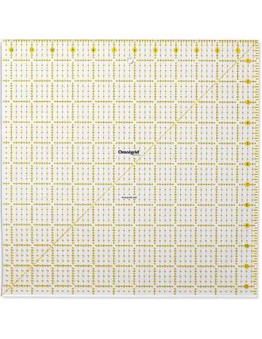 Règle patchwork Omnigrid 12,5 x 12,5 inch