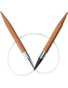 Aiguilles circulaires fixes bambou ChiaoGoo 2