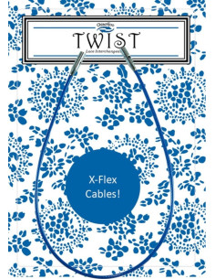 Câble Twist X-Flex pour aiguilles interchangeables ChiaoGoo