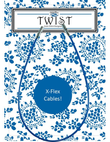 Câble Twist X-Flex pour aiguilles interchangeables ChiaoGoo