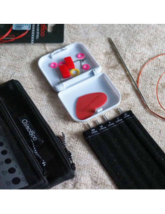 Pochette d´aiguilles à tricoter circulaires Twist Mini ChiaoGoo
