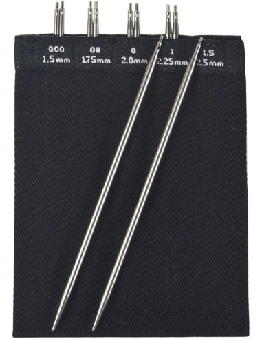 Pochette d´aiguilles à tricoter circulaires Twist Mini ChiaoGoo