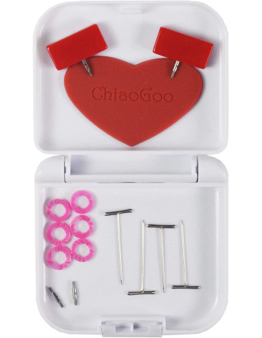 Pochette d´aiguilles à tricoter circulaires Twist Mini ChiaoGoo