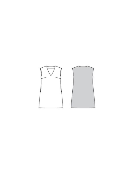 Patron de robe - Burda 6048