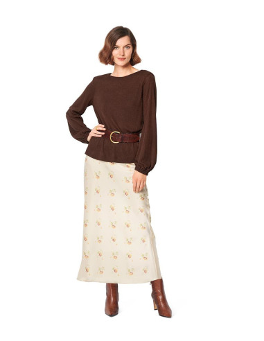 Patron de T-shirt et blouse - Burda 6059