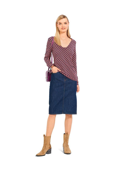 Patron de T-shirt et robe - Burda 6075