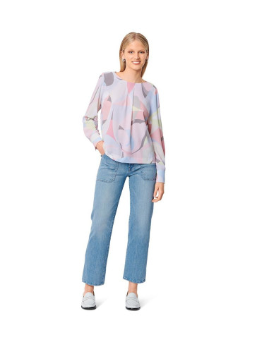 Patron de robe et blouse - Burda 6077