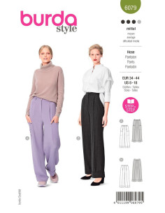 Patron de pantalon - Burda 6079