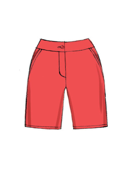 Patron de short - Vogue 9008
