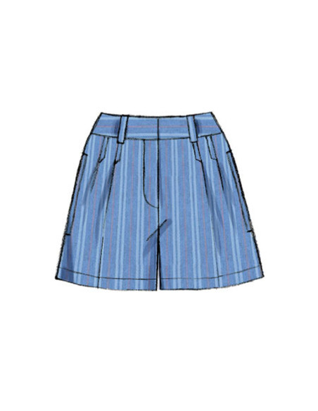 Patron de short - Vogue 9008