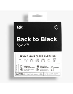 Kit teinture tissus back to black Rit