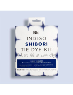 Kit teinture tissus Tie-Dye Indigo Shibori Rit