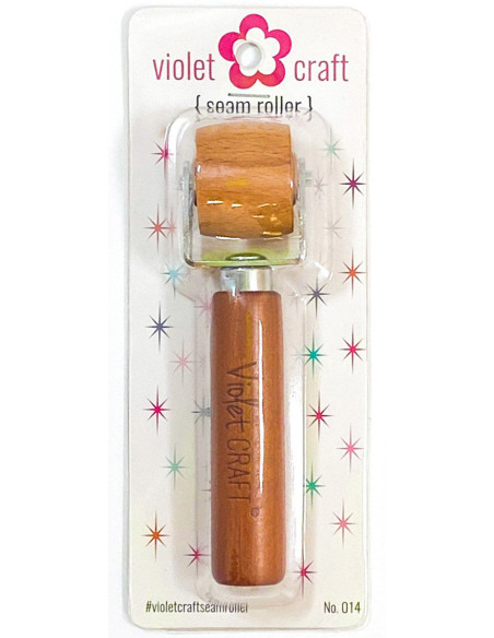 Roulette en bois pour presser Violet Craft