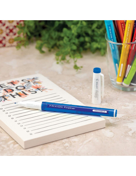 Set de 6 stylos feutres Pilot FriXion Fineliner