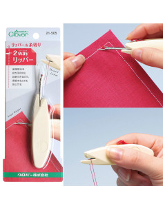 Découd-vite rétractable et coupe-fil Clover