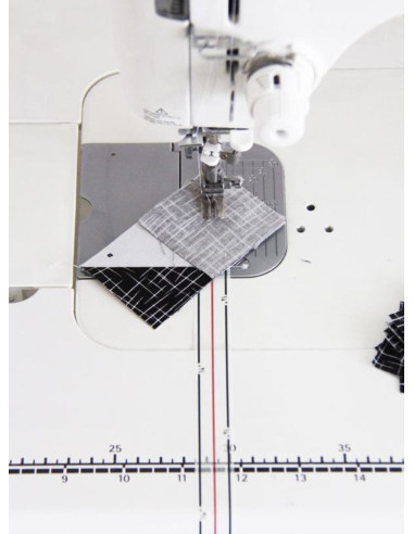 Ruban de guidage à la machine Diagonal Seam Tape - Blanc