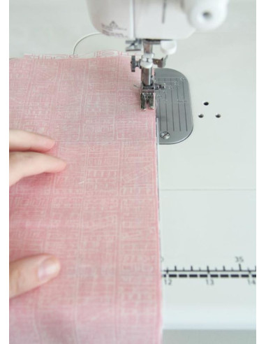 Ruban de guidage à la machine Diagonal Seam Tape - Blanc