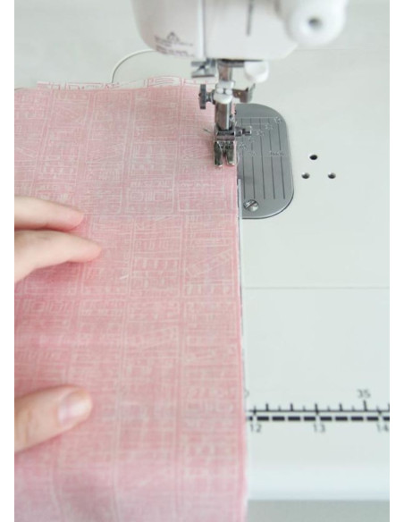 Ruban de guidage à la machine Diagonal Seam Tape - Blanc