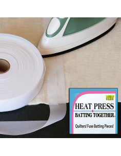 Ruban thermocollant Heat Press Batting Together 2