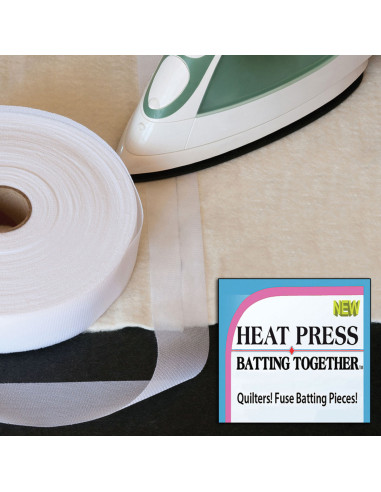Ruban thermocollant Heat Press Batting Together