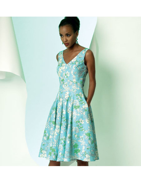 Patron de robe - Vogue 8997