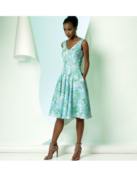 Patron de robe - Vogue 8997