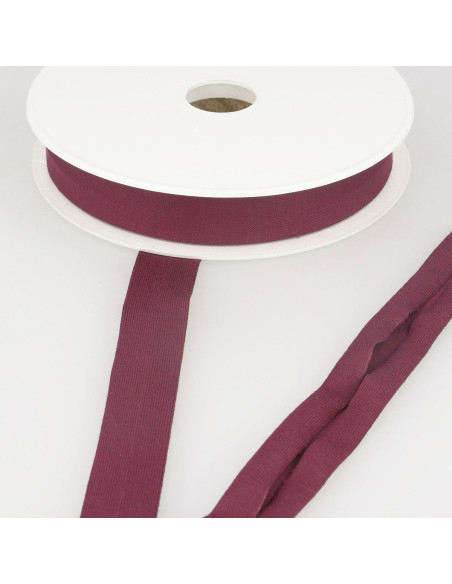 Biais jersey viscose - Bordeaux foncé