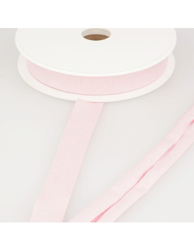 Biais jersey viscose - Rose clair
