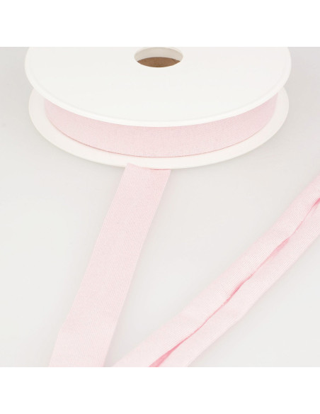 Biais jersey viscose - Rose clair