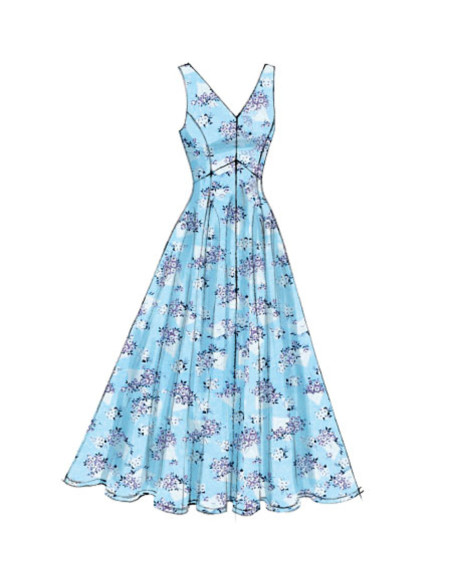 Patron de robe - Vogue 8997