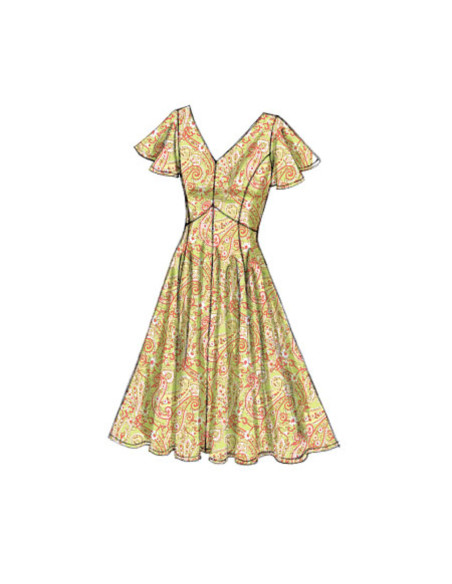 Patron de robe - Vogue 8997