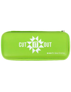 Trousse de rangement pour cutter rotatif vert citron - Cut It Out