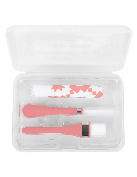 Set de nettoyage pour machines à coudre - Rose