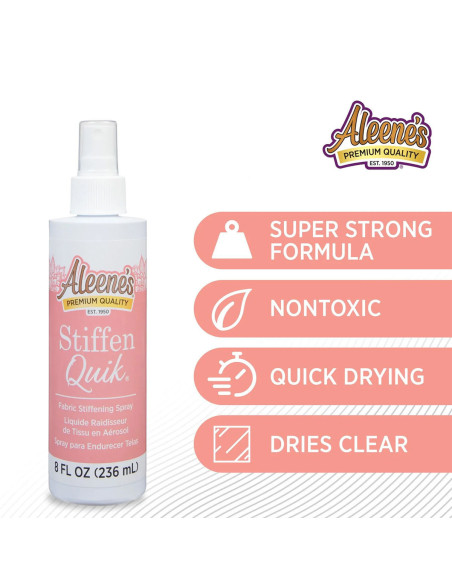 Spray durcisseur de tissus Stiffen Quik Aleene´s