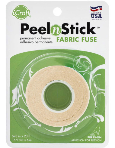Ruban de colle adhésif double face permanent PeelnStick