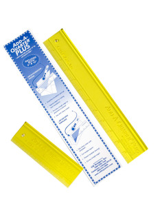 Set de 2 règles Add-A-Quarter PLUS 6 et 12 inch