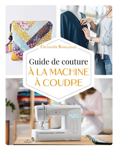 Livre guide de couture à la machine à coudre