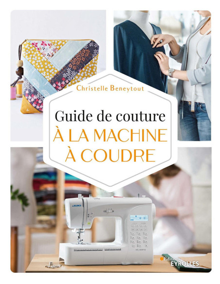 Livre guide de couture à la machine à coudre