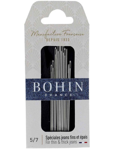 Aiguilles jeans Bohin