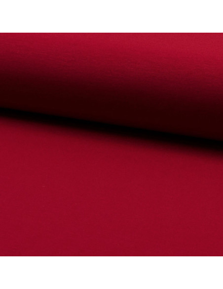 Tissu jersey milano viscose - Rouge foncé