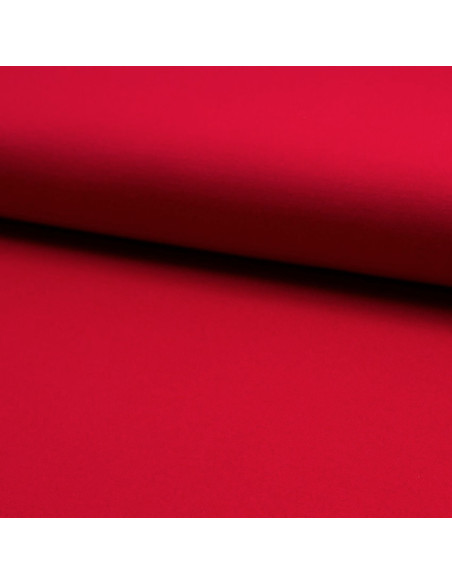 Tissu jersey milano viscose - Rouge sang