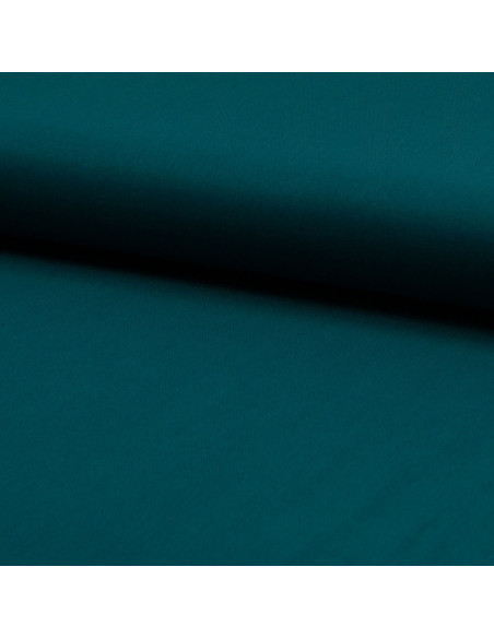 Tissu twill de viscose - Bleu pétrole