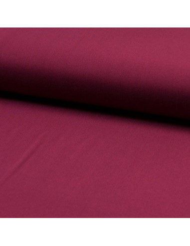 Tissu twill de viscose - Framboise