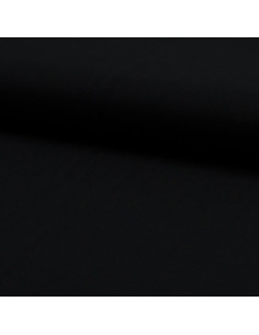 Tissu twill de viscose - Noir